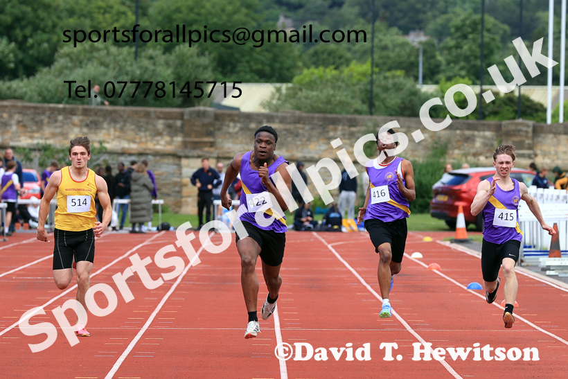 Sprints, 2026 Northern Schools Inter Counties, Wentworth, Hexham. Photo: David T. Hewitson/Sports for All Pics